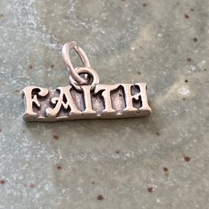 New, Faith Sundancer Sterling Charm